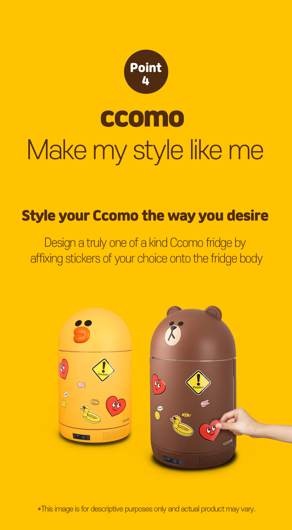 This Brown bear mini refrigerator is so cute! A must for single ladies! –  RedTom – good things you like